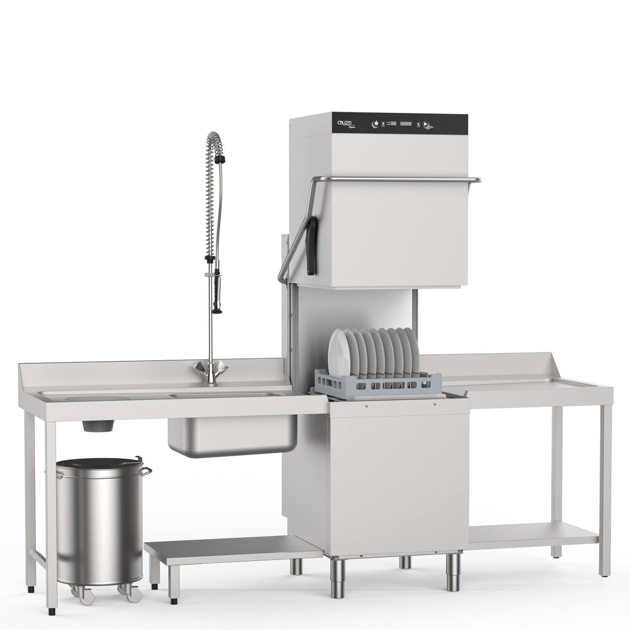 Haubenspülmaschine Colged isytech 48-11GD 