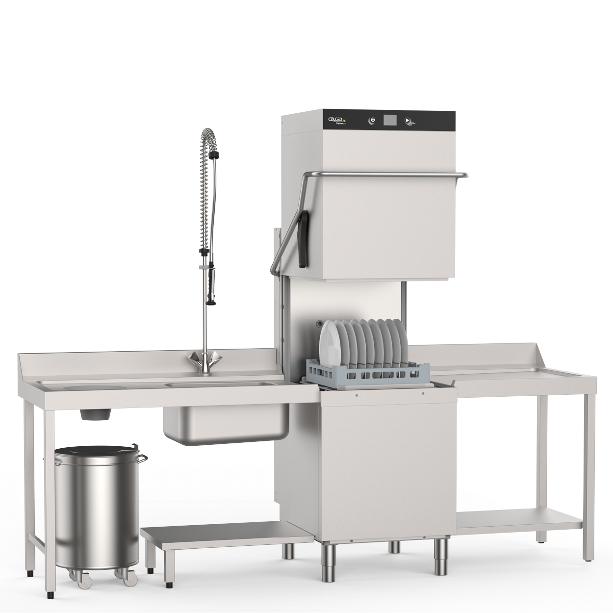 Haubenspülmaschine Colged Toptech PLUS 48-33 GD  