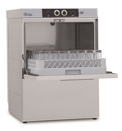 SteelTech-36-1 Geschirrspülmaschine Colged 36-01GD Reinigerdosierer Schlauchpumpe und autom. Teilentleerung