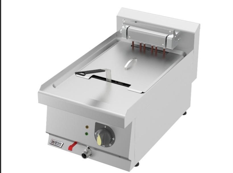 Fritteuse mit einem Becken - 13 Liter