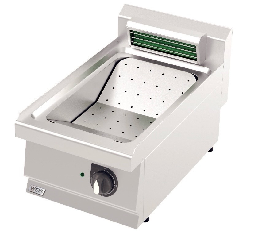 Warmhaltebecken für Pommes