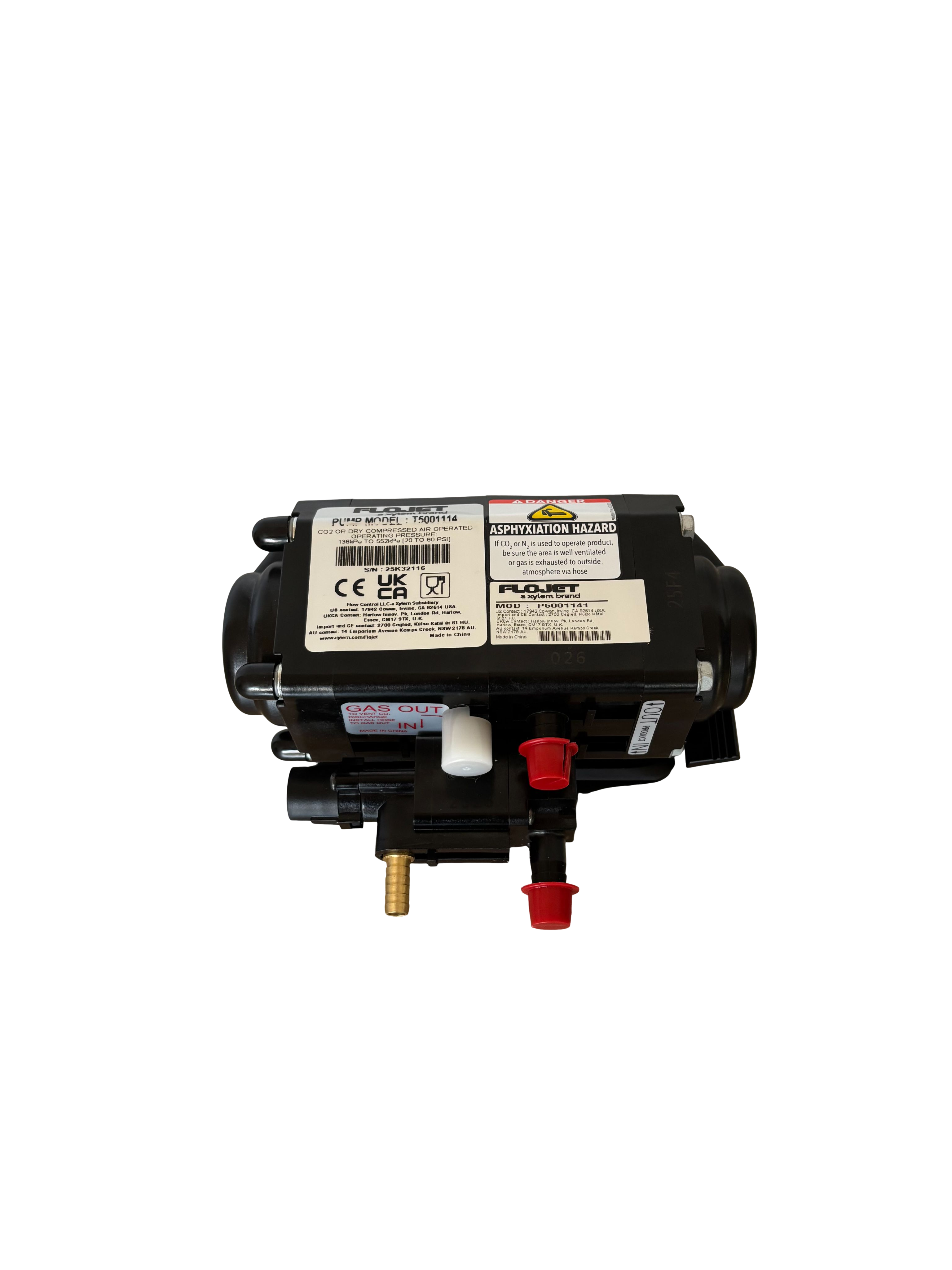 Pumpe Flowjet Flojet 1/4" passend für die meisten Boyens Sprühgerät