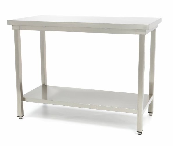 Arbeitstisch mit Grundboden, ohne Aufkantung, Tiefe 700mm