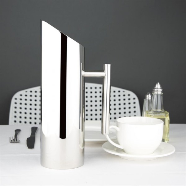 Olympia Edelstahl-Wasserkrug im modernen Design 1,4L