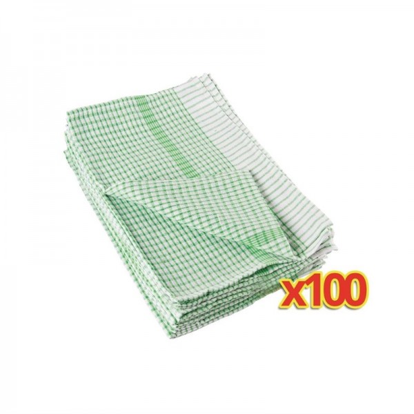 VORTEILSPACKUNG x100 Wonderdry Geschirrtücher (100 Stück)